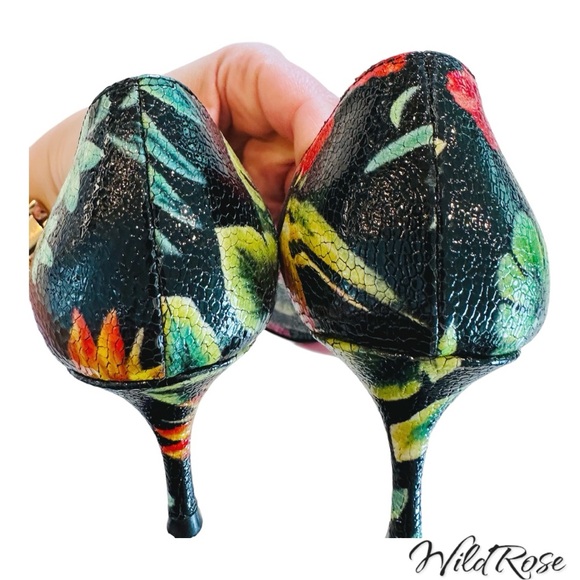 Christian Louboutin Pigalle Follies 55 Calf Hawaii Pointed Toe Heels SZ 35.5 - Picture 10 of 16